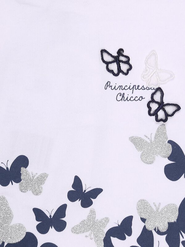 Organic Cotton T-Shirt -Butterfly Print image number null